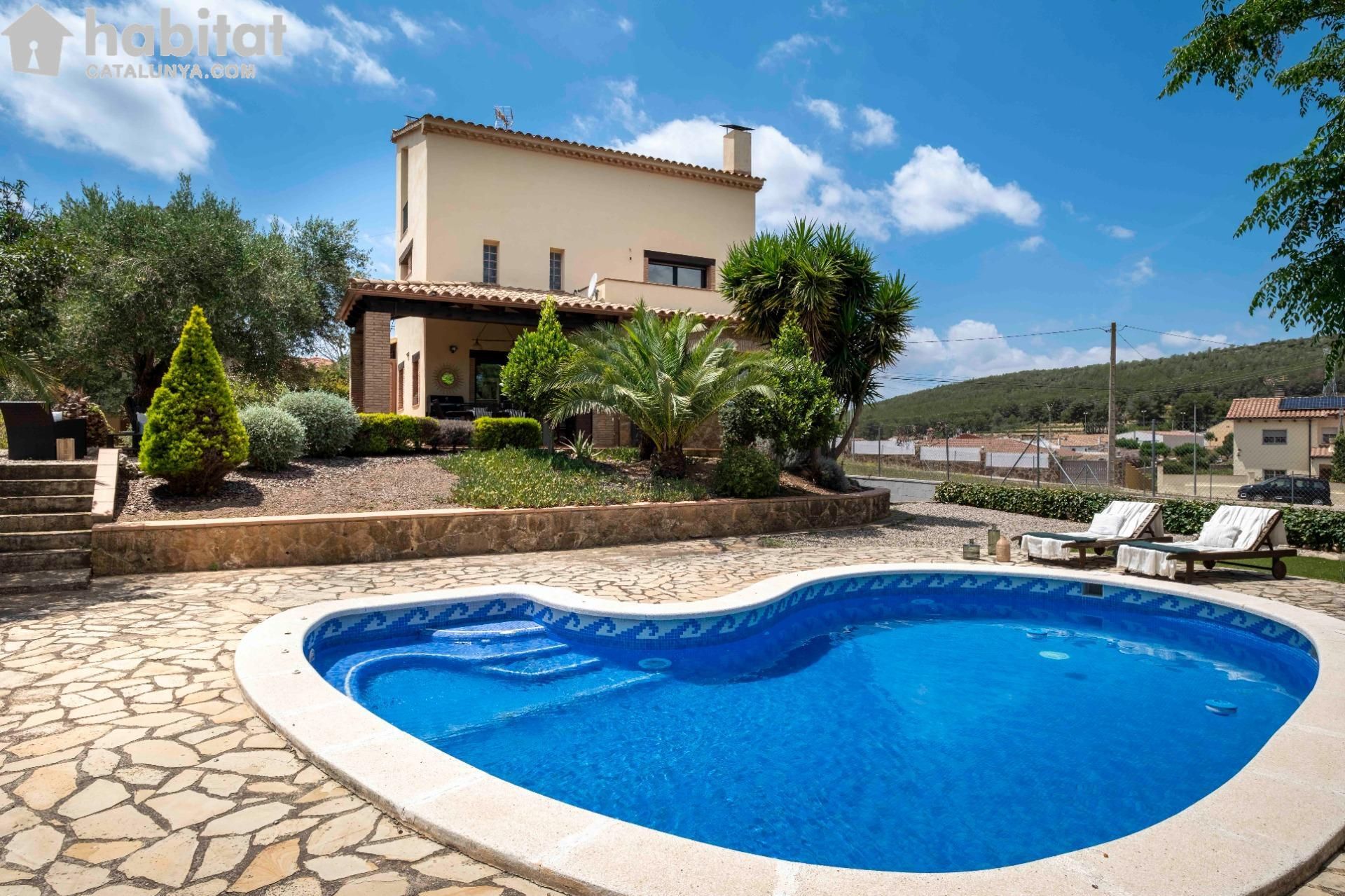 Piscina de Casa o xalet en venda en Avinyonet del Penedès amb Calefacció, Jardí privat i Terrassa