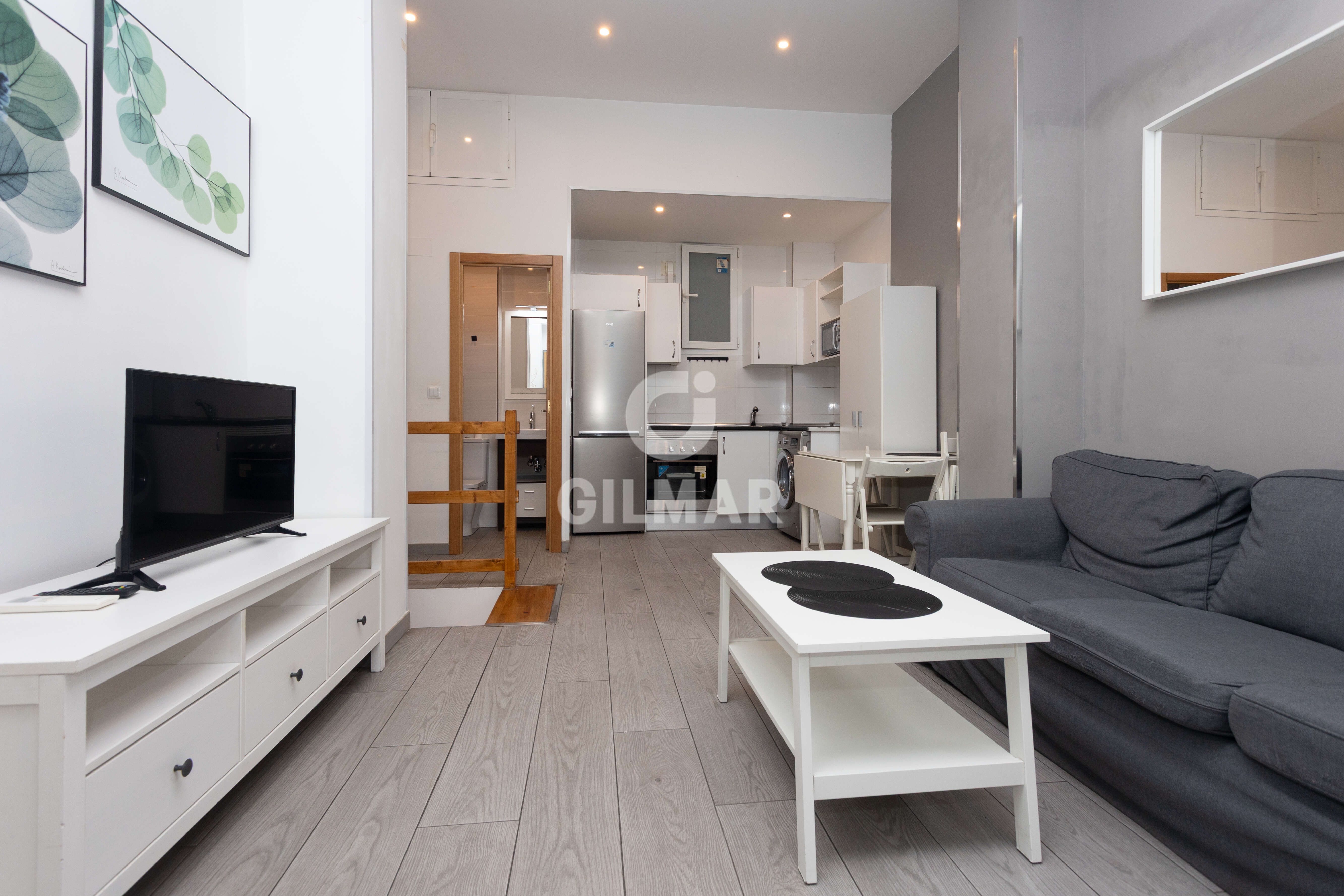 Sala de estar de Piso en venta en  Madrid Capital con Calefacción