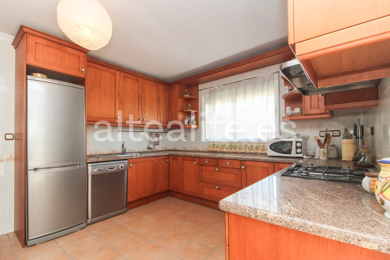 Küche von Haus oder Chalet zum Verkauf in La Nucia mit Privatgarten, Terrasse und Abstellraum