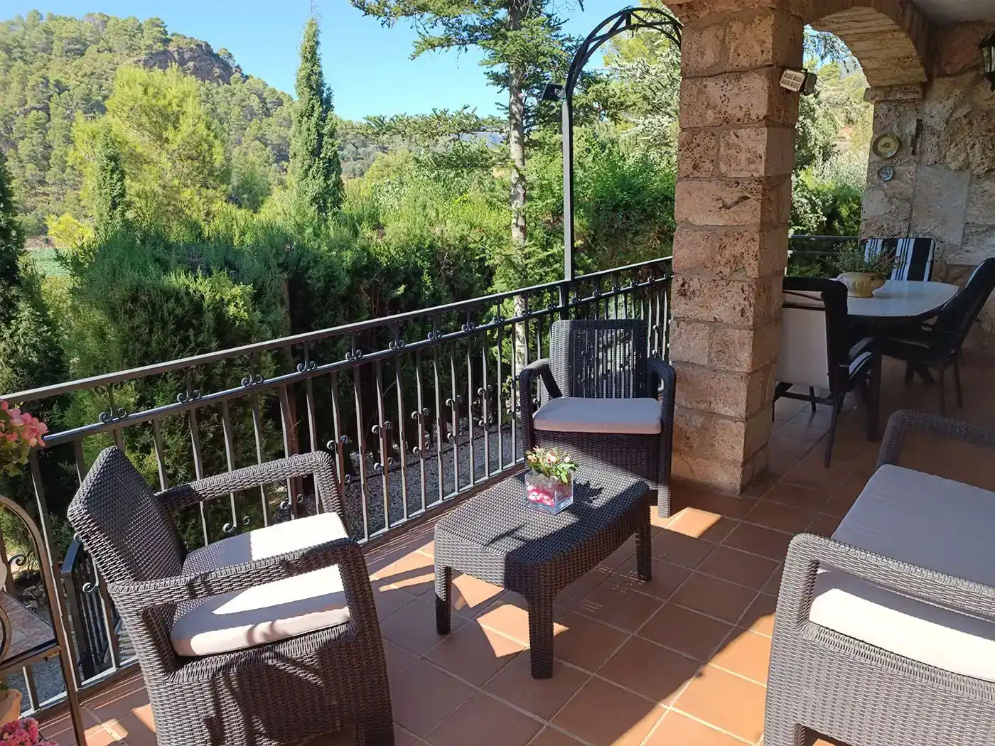 Terrassa de Casa o xalet en venda en Beceite amb Aire condicionat i Piscina