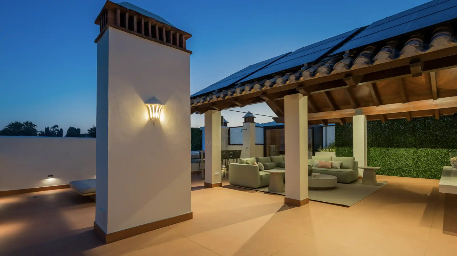 Terraza de Ático en venta en Estepona con Terraza, Piscina y Amueblado