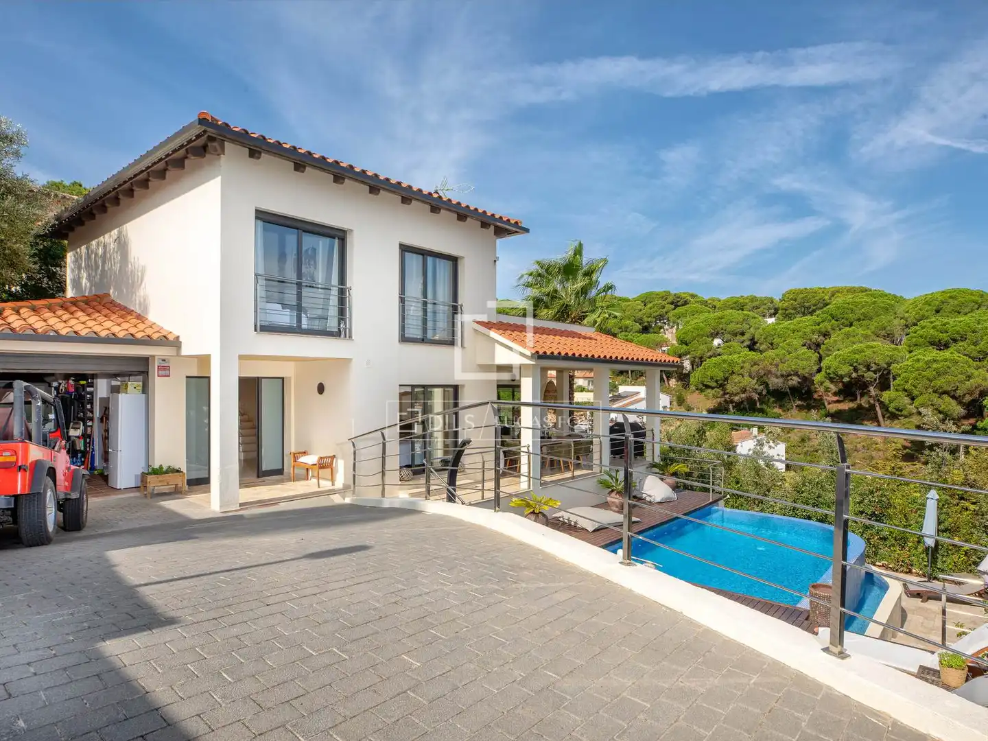 Vista exterior de Casa o xalet en venda en Begur amb Aire condicionat, Calefacció i Jardí privat