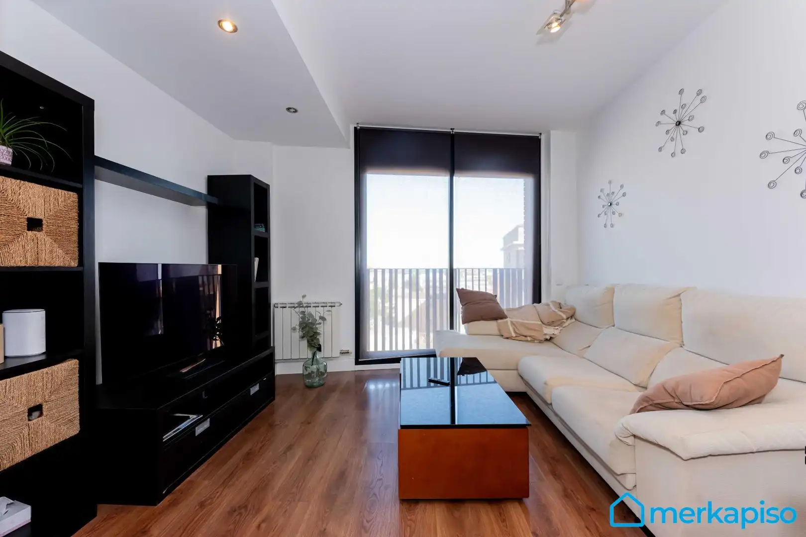 Living room of Flat for sale in Castelldefels  with Air Conditioner, Heating and Balcony