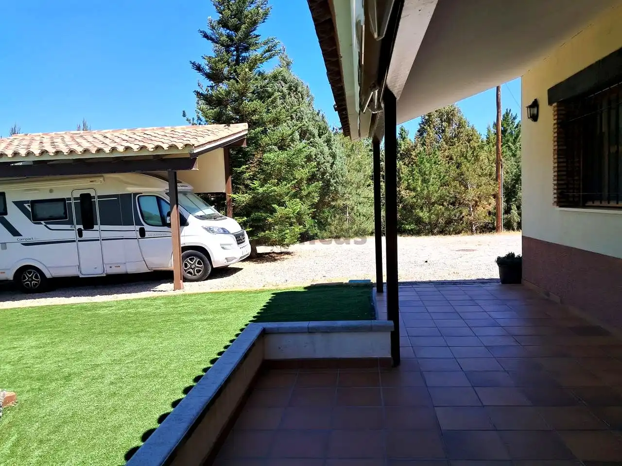 Terrassa de Casa o xalet en venda en Teruel amb Aire condicionat, Calefacció i Jardí privat