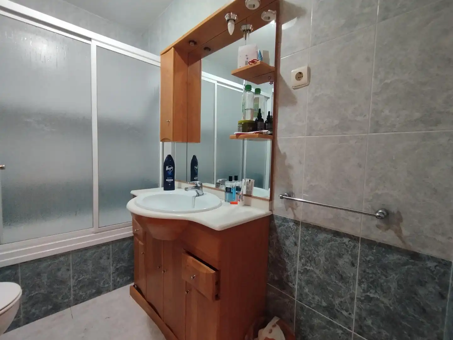 Baño de Casa adosada en venta en Águilas con Aire acondicionado, Jardín privado y Terraza
