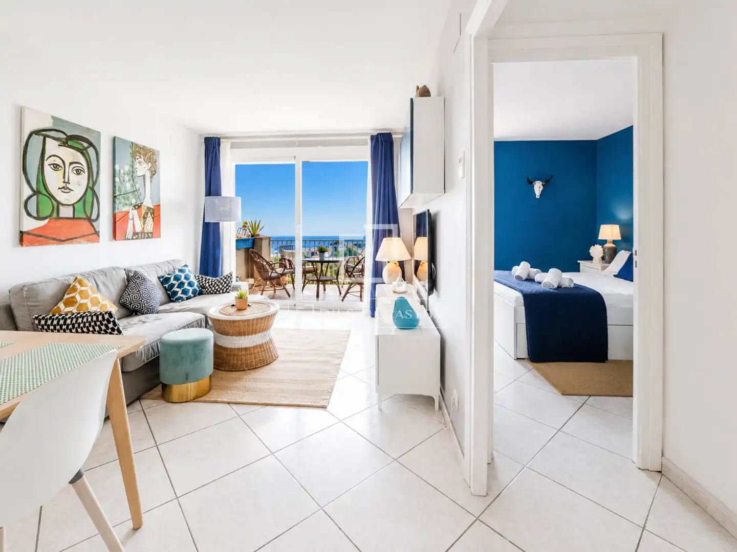 Bedroom of Flat for sale in Sant Pere de Ribes  with Air Conditioner, Heating and Private garden