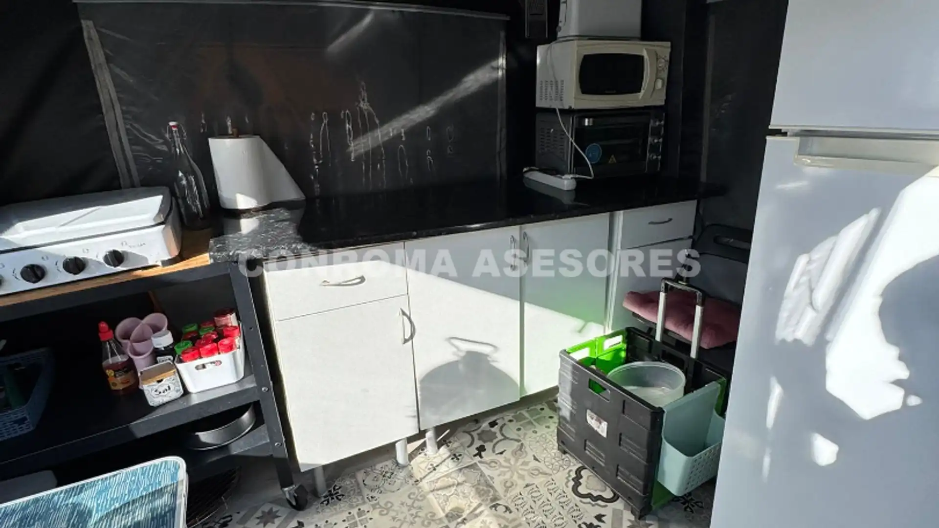 Küche von Haus oder Chalet zum Verkauf in Malgrat de Mar mit Klimaanlage, Heizung und Parkett