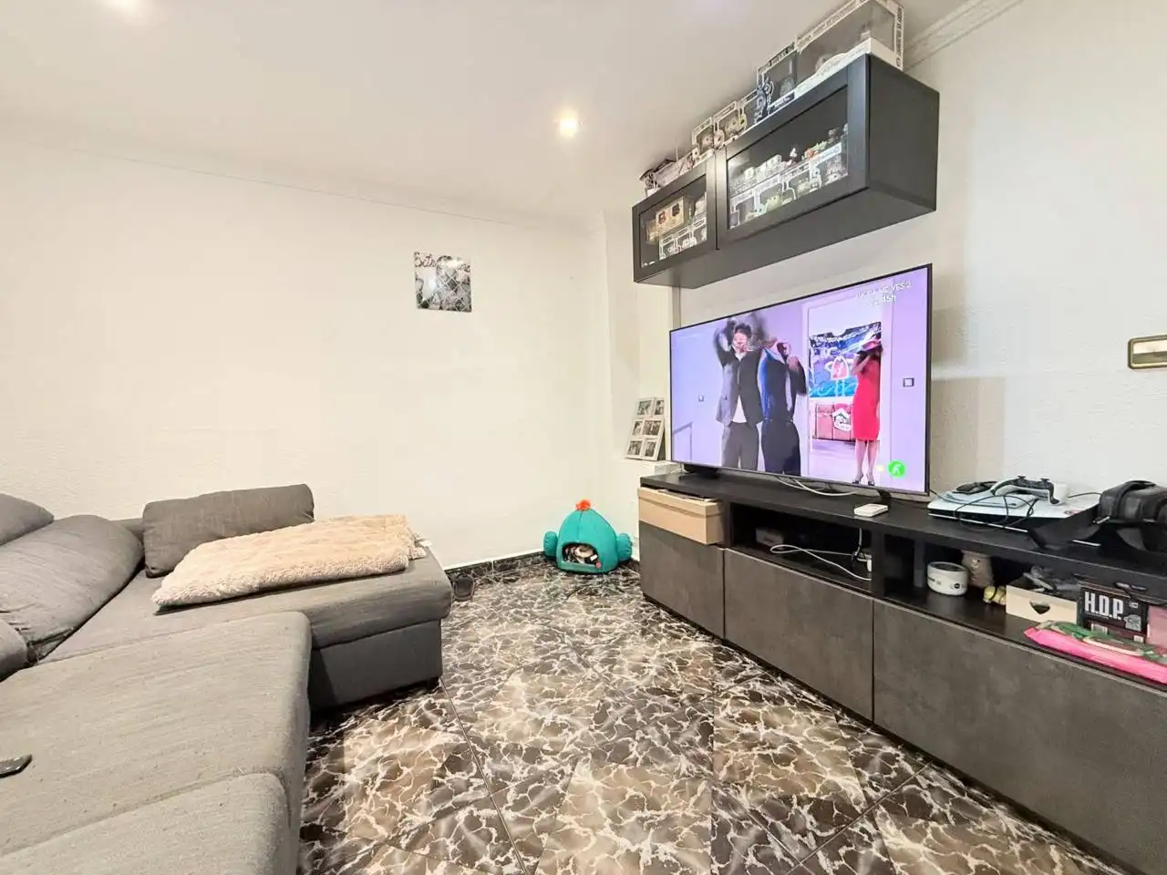 Wohnzimmer von Wohnung zum Verkauf in Sant Celoni mit Klimaanlage und Heizung