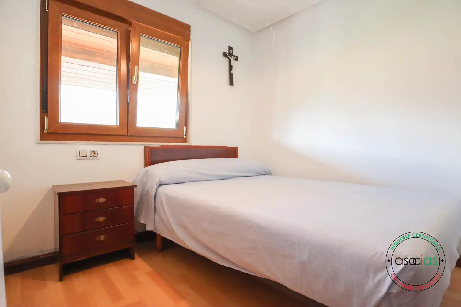 Dormitori de Casa adosada en venda en Ribera de Arriba amb Calefacció, Parquet i Terrassa