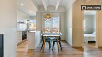 Dining room of Flat to rent in  Barcelona Capital  with Air Conditioner, Heating and Furnished