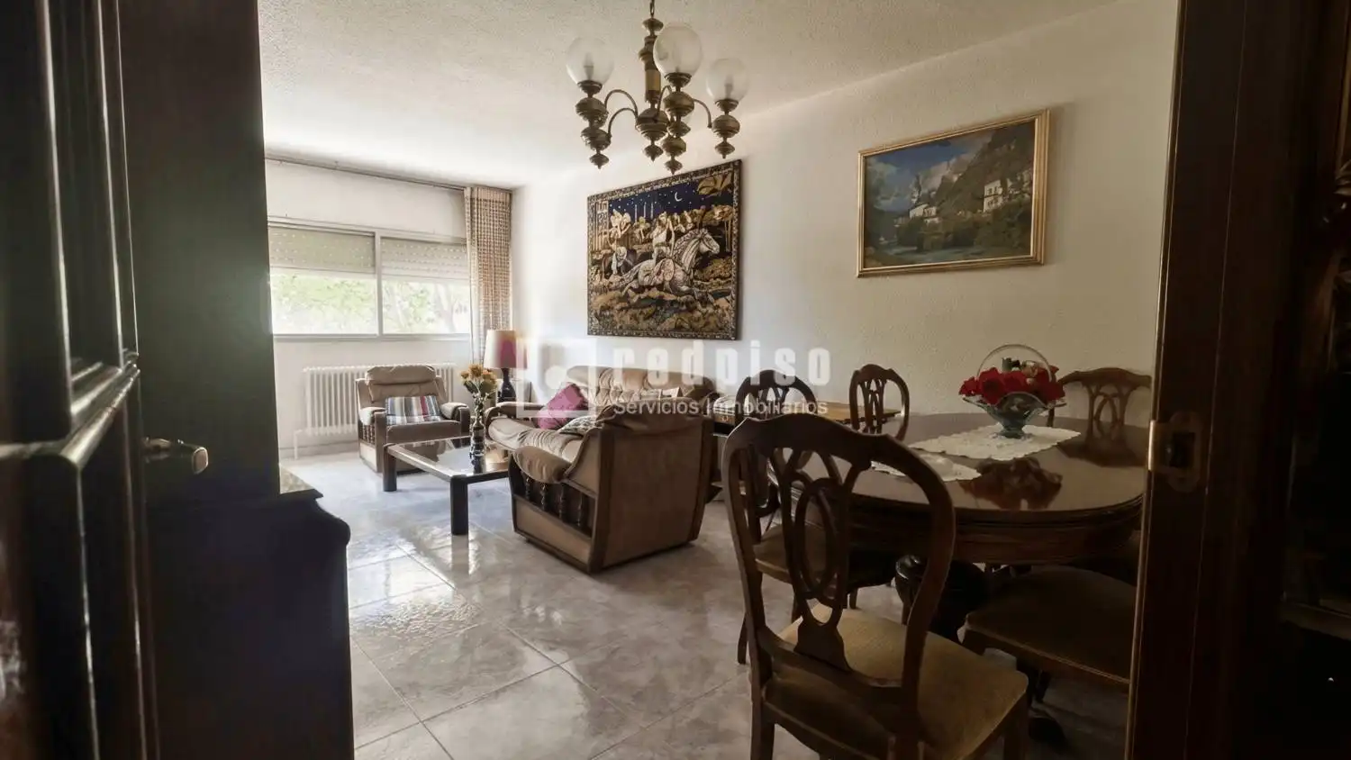 Living room of Flat for sale in Madrid  with Heating and Terrace