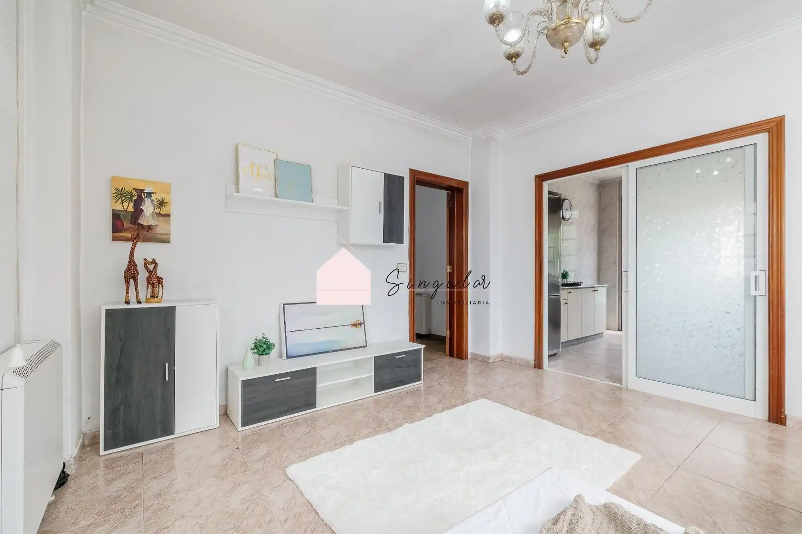 Sala de estar de Casa o chalet en venta en Vigo  con Calefacción, Jardín privado y Trastero