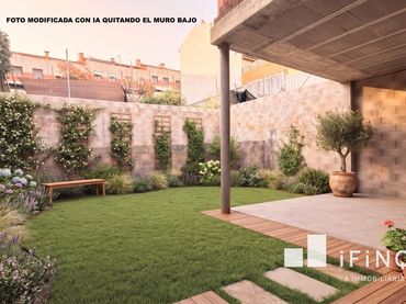 Casa amb jardí en venda a Poble