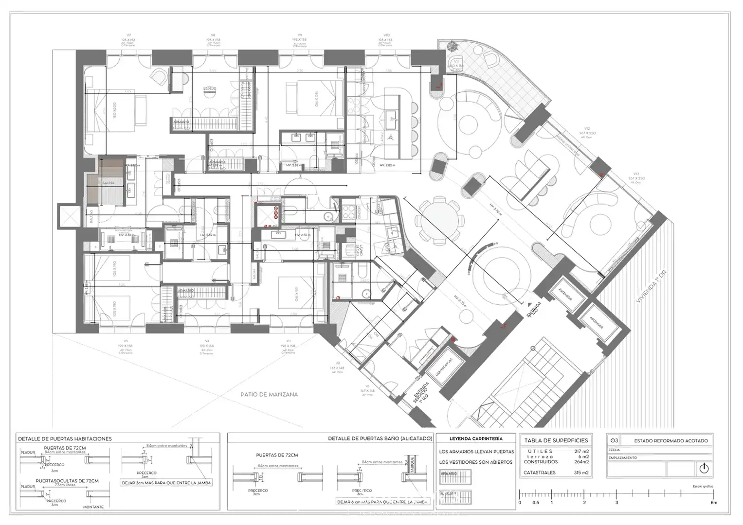 Apartments for sale in Madrid  with Air Conditioner, Heating and Terrace