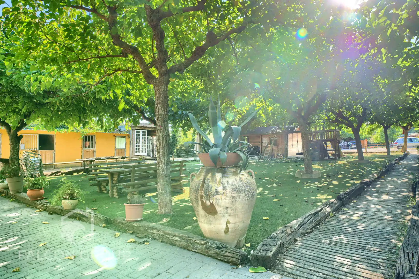 Garden of Houses for sale in Calafell  with Air Conditioner, Private garden and Terrace