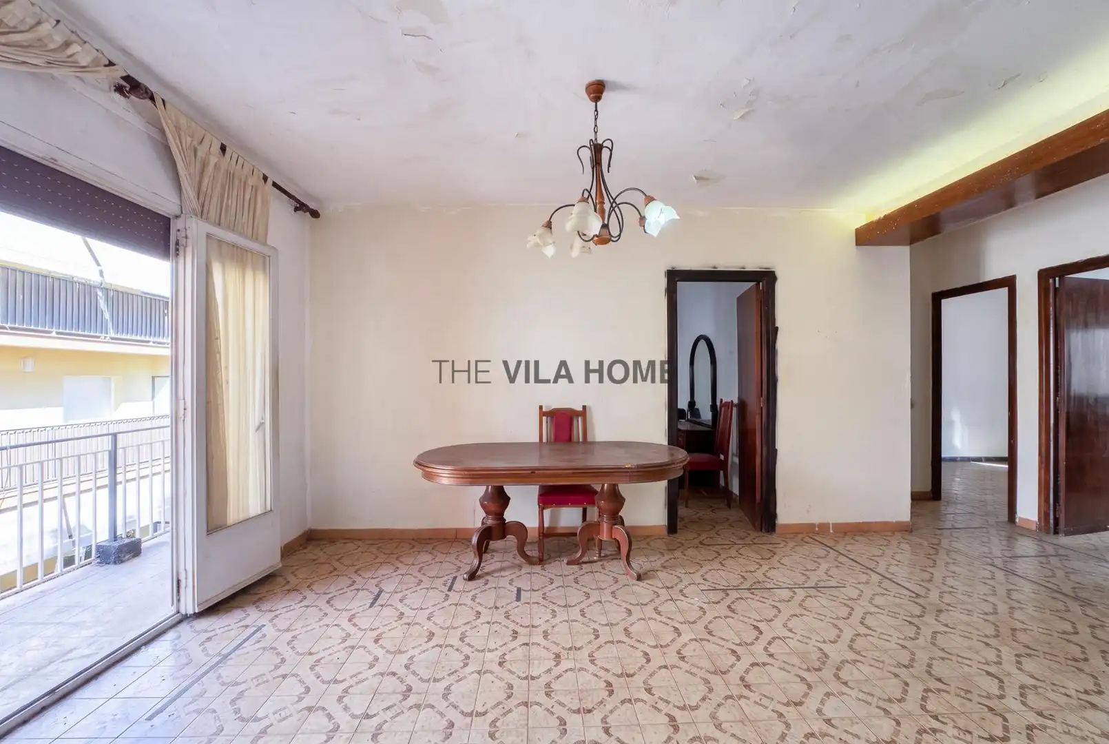 Wohnzimmer von Wohnung zum Verkauf in Vilanova i la Geltrú mit Balkon