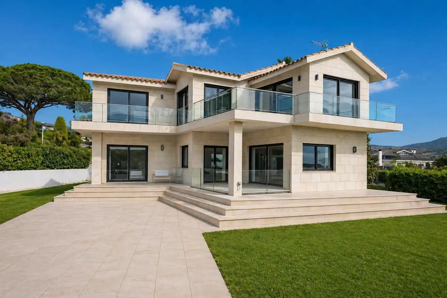 Vista exterior de Casa o chalet en venta en El Masnou con Calefacción, Jardín privado y Terraza