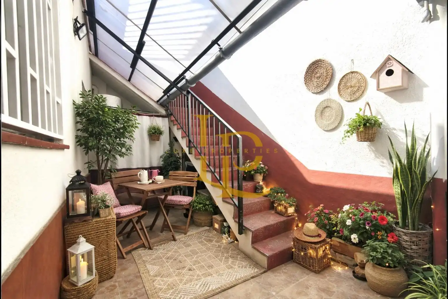 Terrassa de Casa o xalet en venda en Sabadell amb Aire condicionat, Parquet i Terrassa