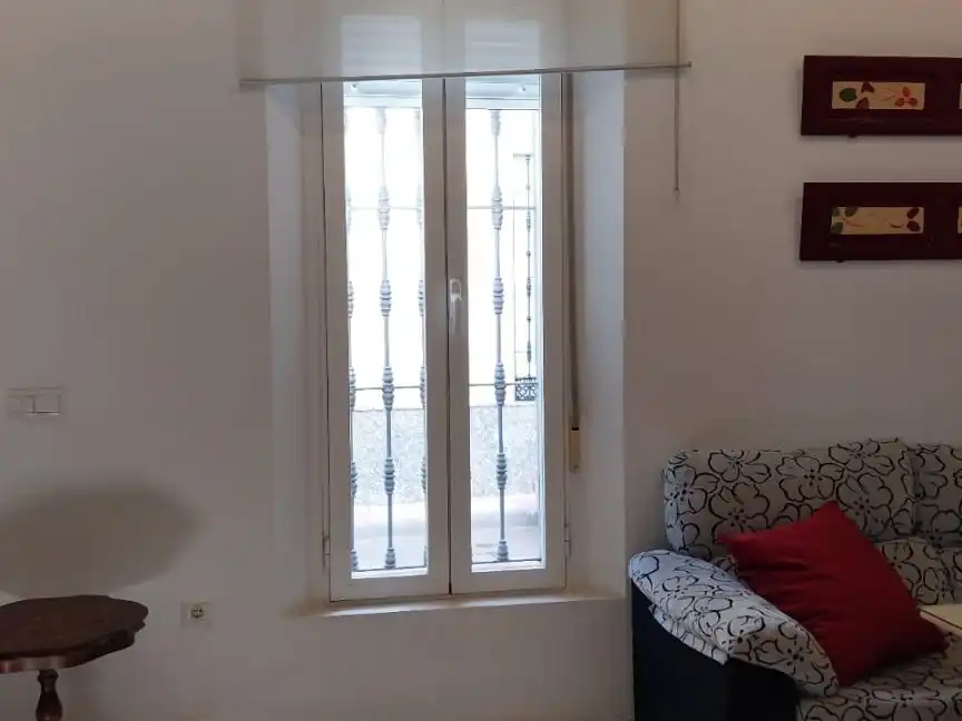 Balcony of Flat for rent in Peñarroya-Pueblonuevo  with Air Conditioner and Furnished