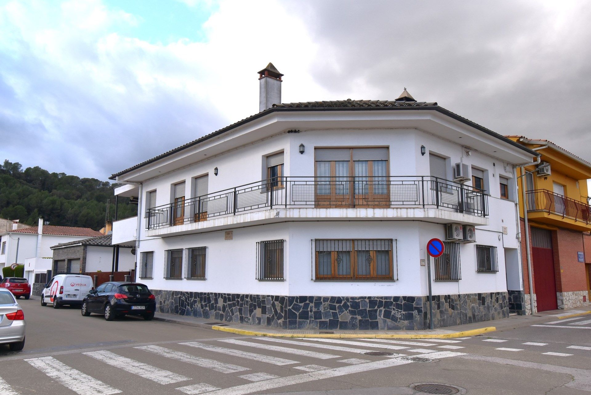Vista exterior de Pis en venda en Sarrià de Ter amb Aire condicionat, Calefacció i Terrassa