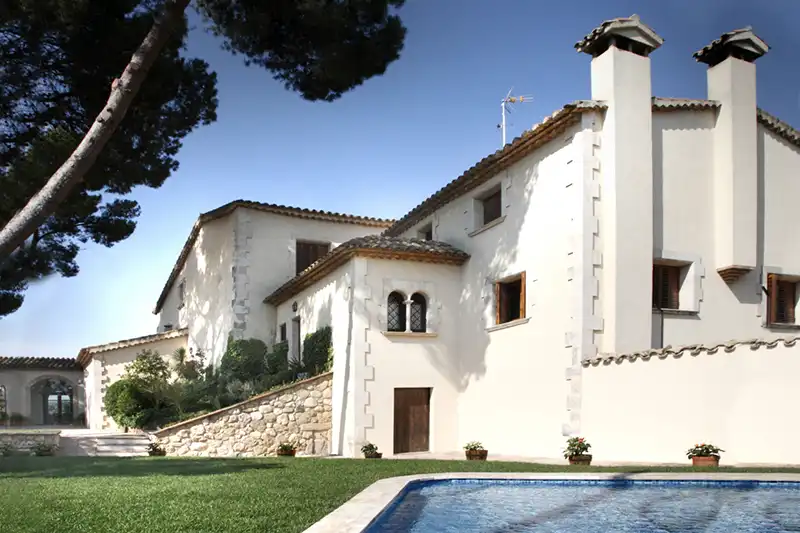 Vista exterior de Finca rústica en venta en Puigdàlber con Aire acondicionado, Calefacción y Jardín privado