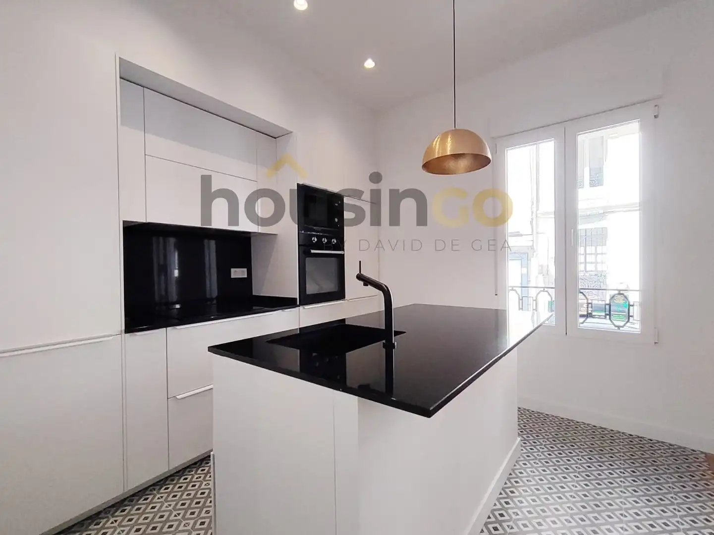 Küche von Wohnung zur Miete in Madrid mit Klimaanlage und Heizung