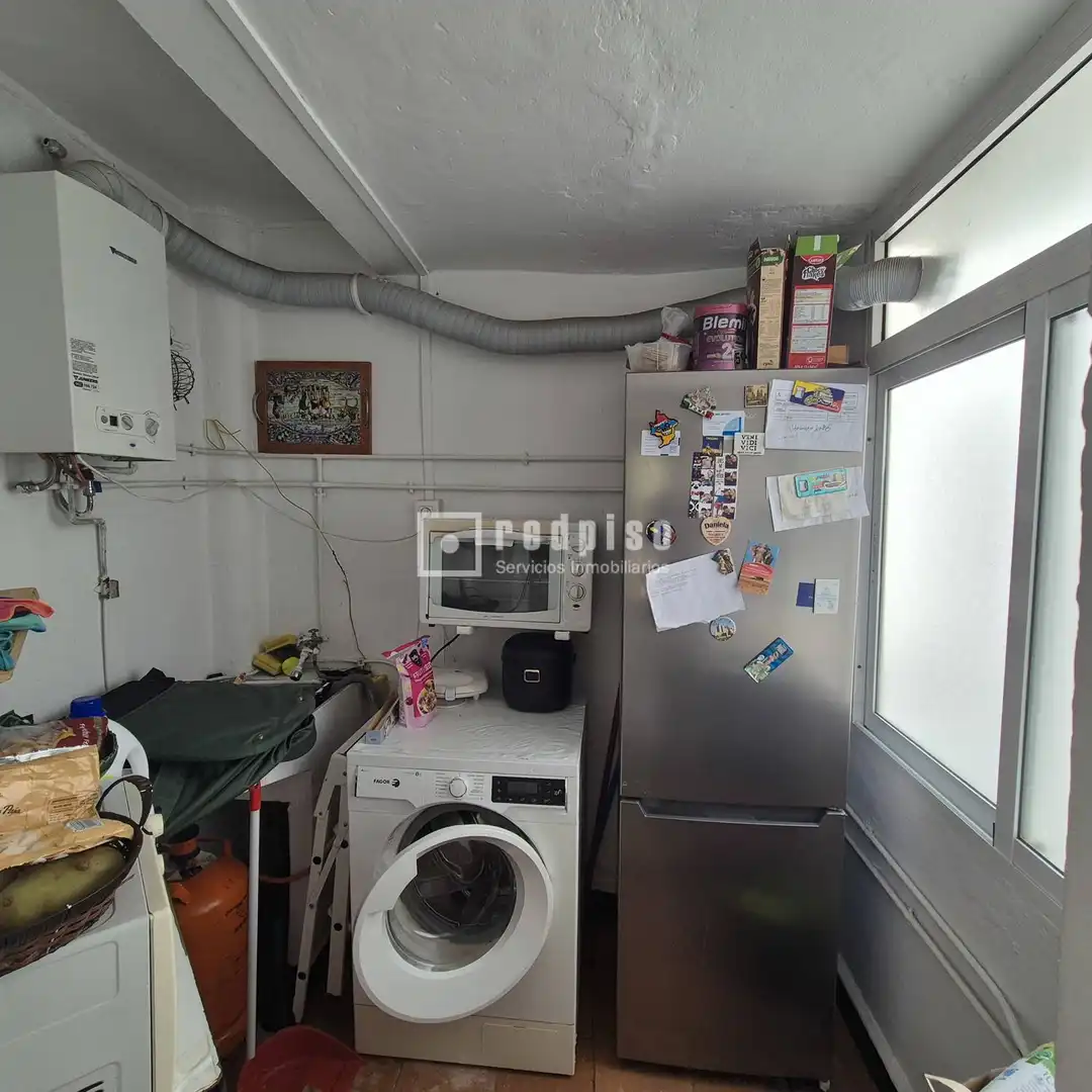 Kitchen of Flat for sale in Sevilla  with Air Conditioner and Terrace