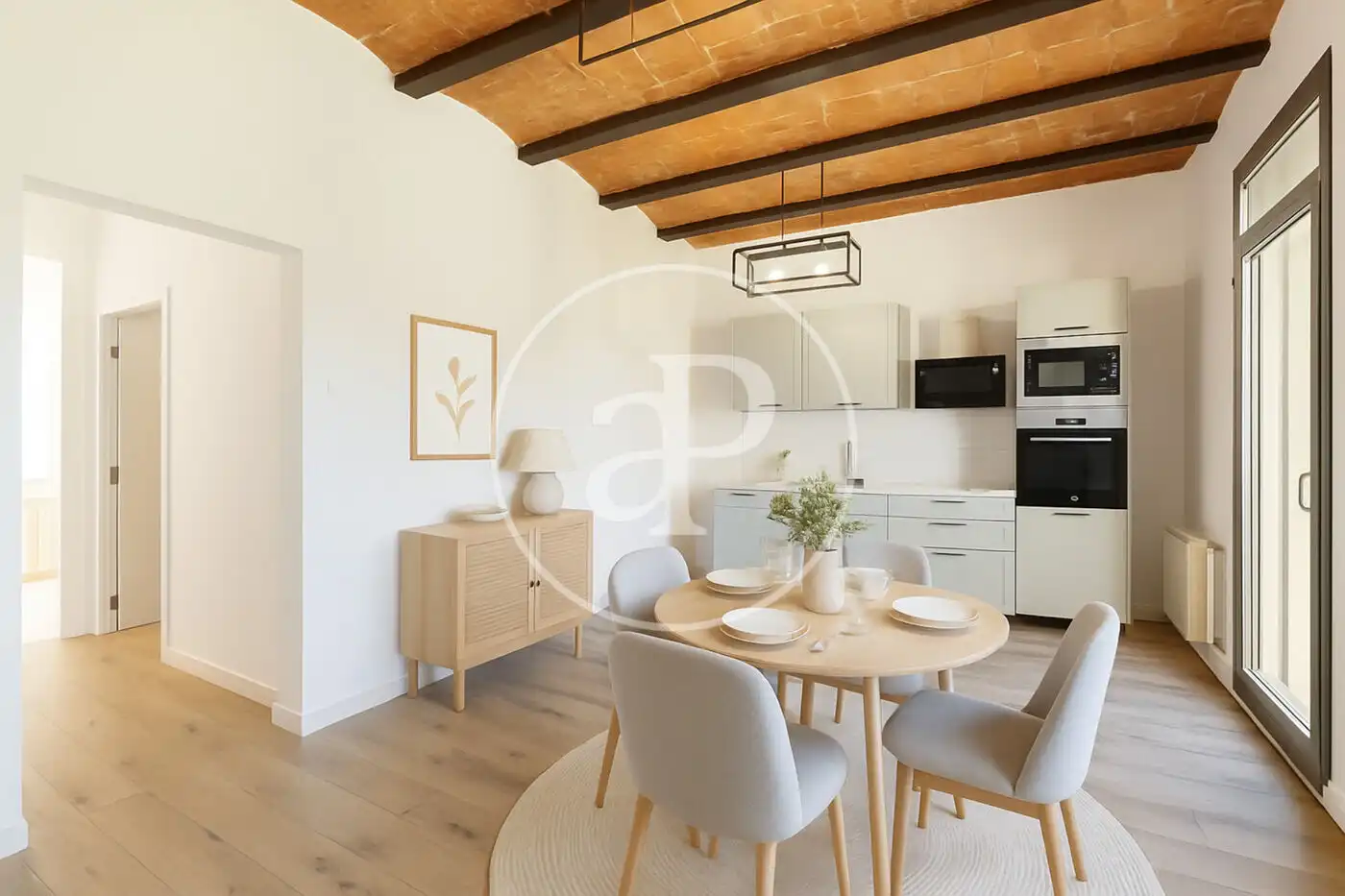Comedor de Piso en venta en Barcelona con Aire acondicionado, Calefacción y Balcón