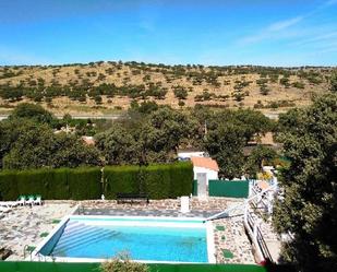 Swimming pool of House or chalet for sale in Plasencia  with Swimming Pool