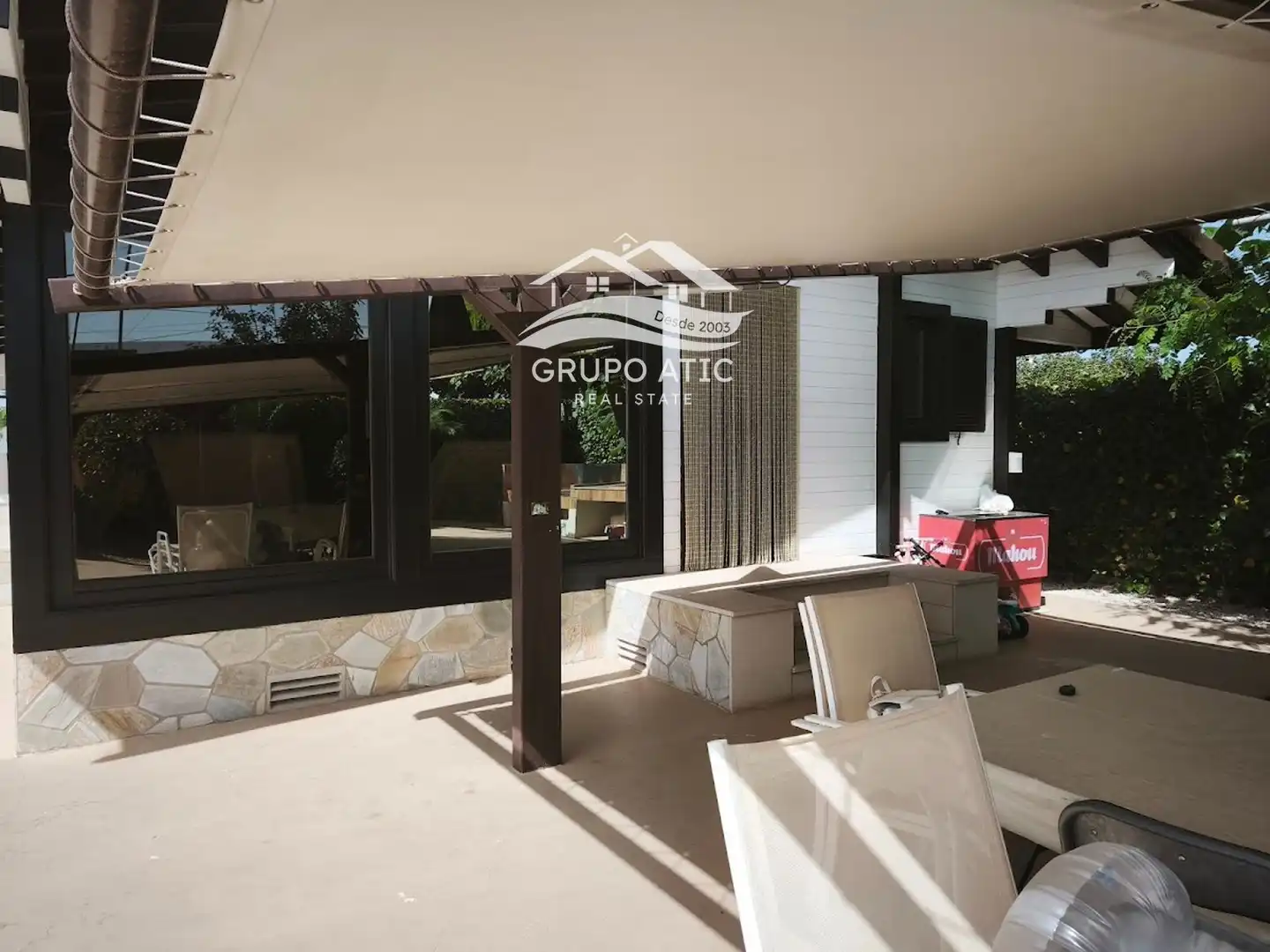 Terraza de Casa o chalet en venta en Burriana / Borriana con Aire acondicionado, Calefacción y Jardín privado