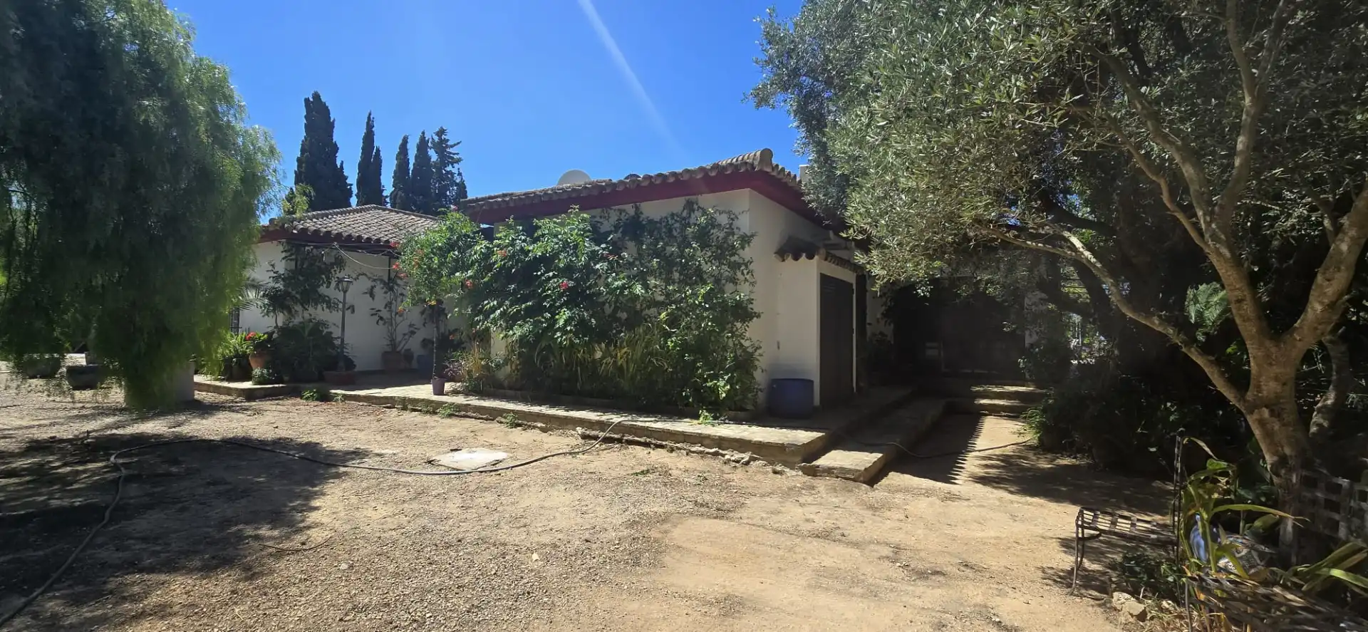 Garden of Houses for rent in Jerez de la Frontera  with Air Conditioner, Private garden and Swimming Pool