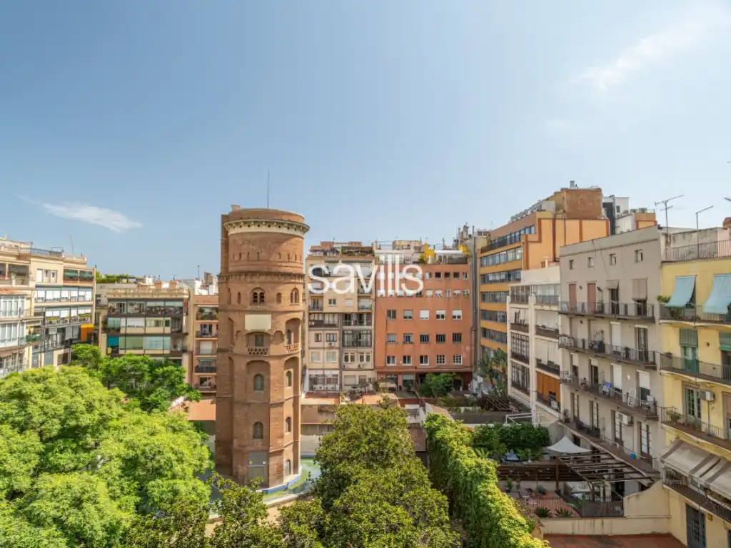Vista exterior de Apartamento en venta en Barcelona con Aire acondicionado y Terraza