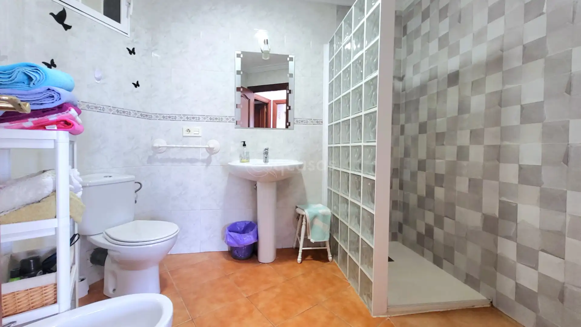 Baño de Apartamento en venta en Benalmádena con Aire acondicionado, Calefacción y Terraza