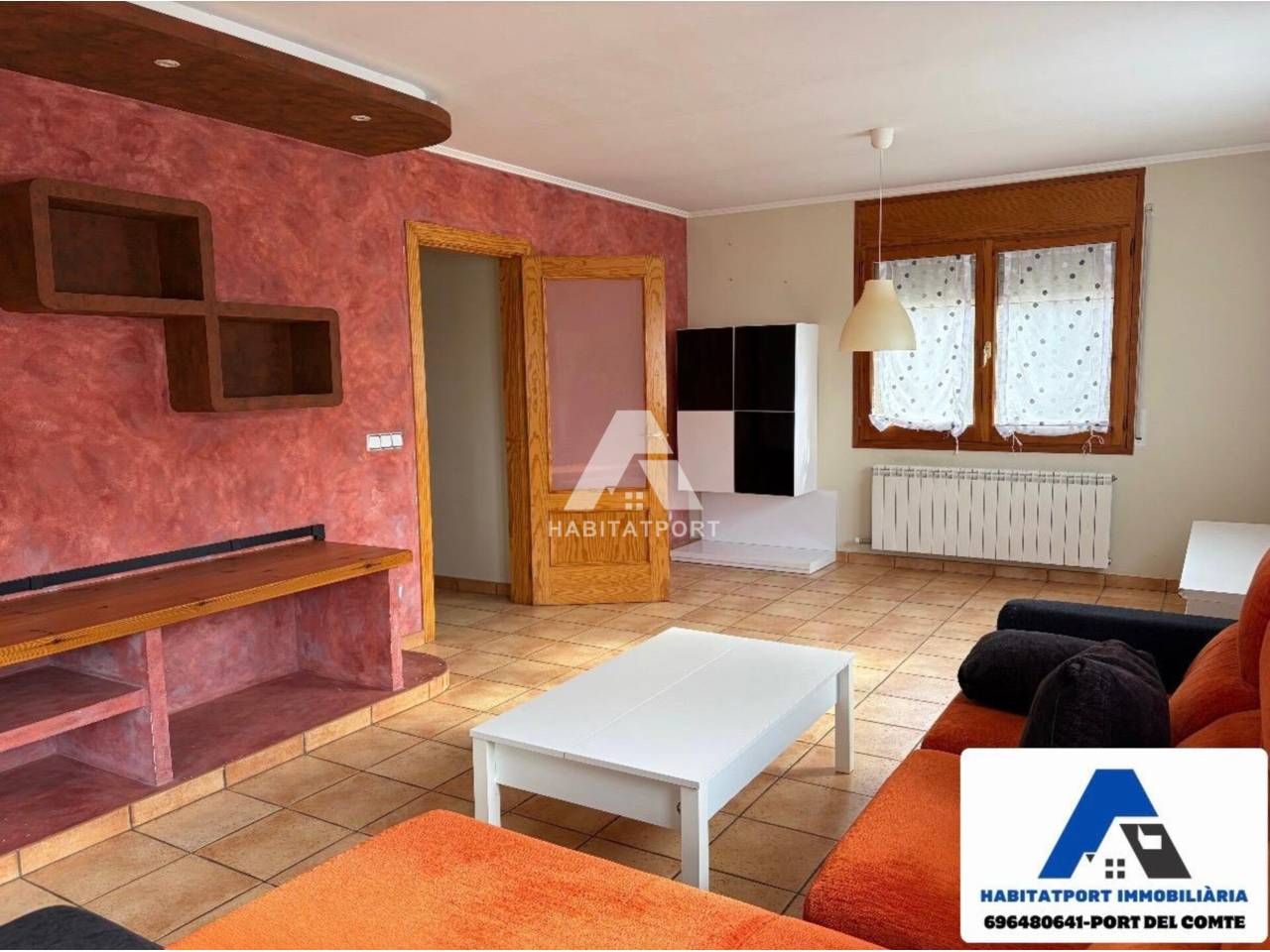 Living room of Flat to rent in Montmajor  with Heating, Private garden and Terrace