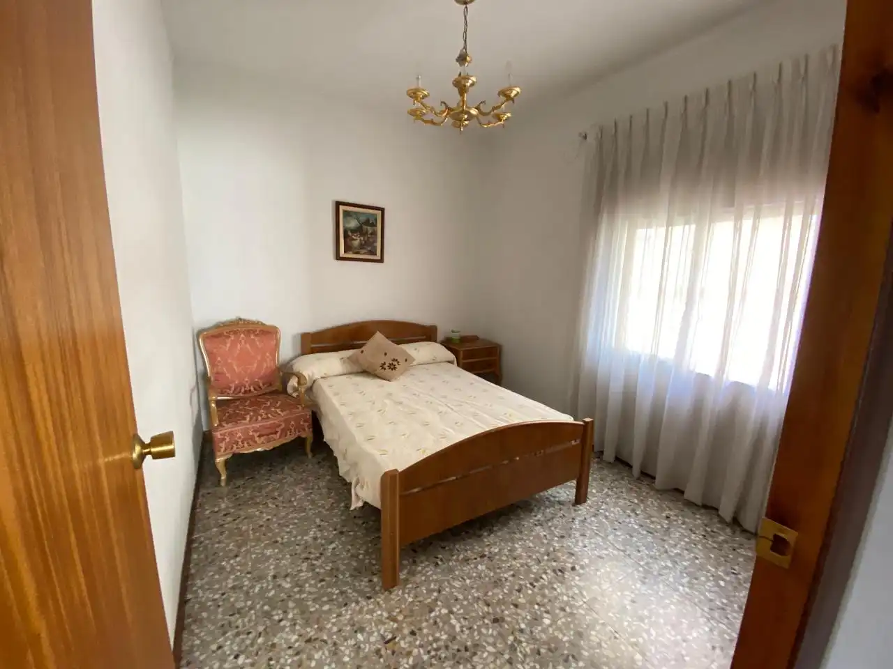 Bedroom of Houses for sale in Maluenda  with Air Conditioner, Private garden and Terrace