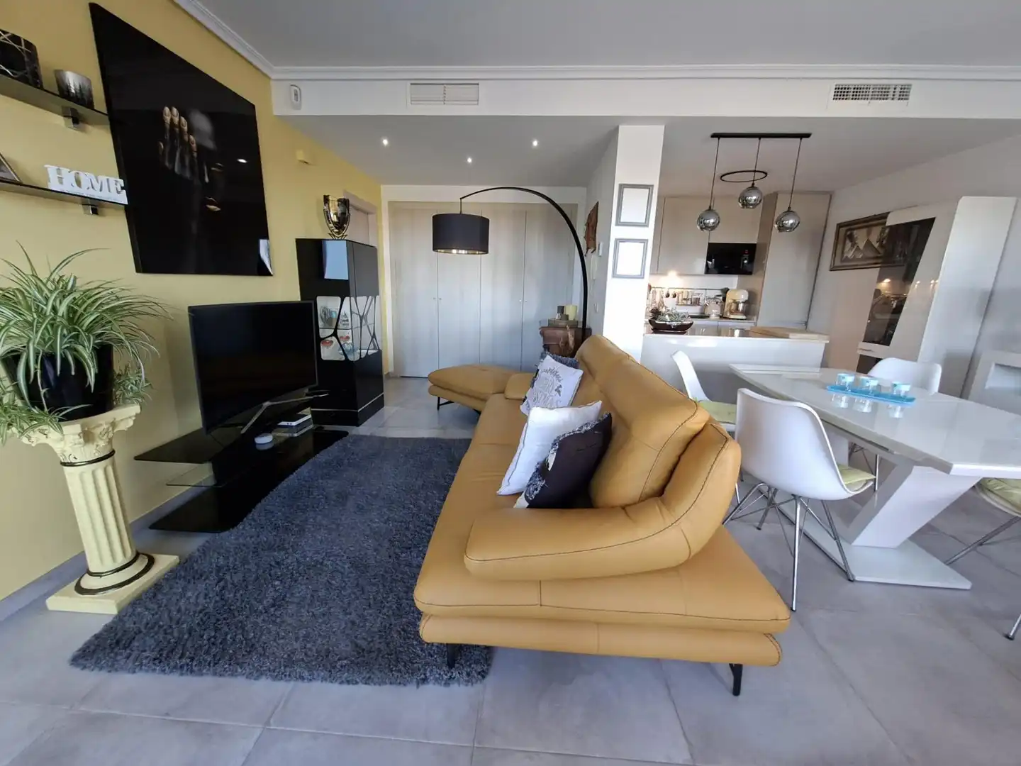 Living room of Flat for sale in Xeresa  with Air Conditioner, Heating and Private garden
