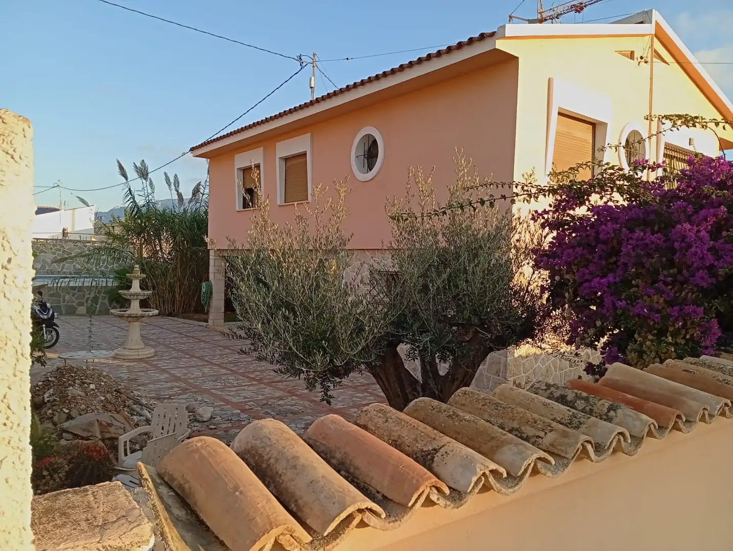 Vista exterior de Casa o chalet de alquiler en Polop con Calefacción, Jardín privado y Terraza