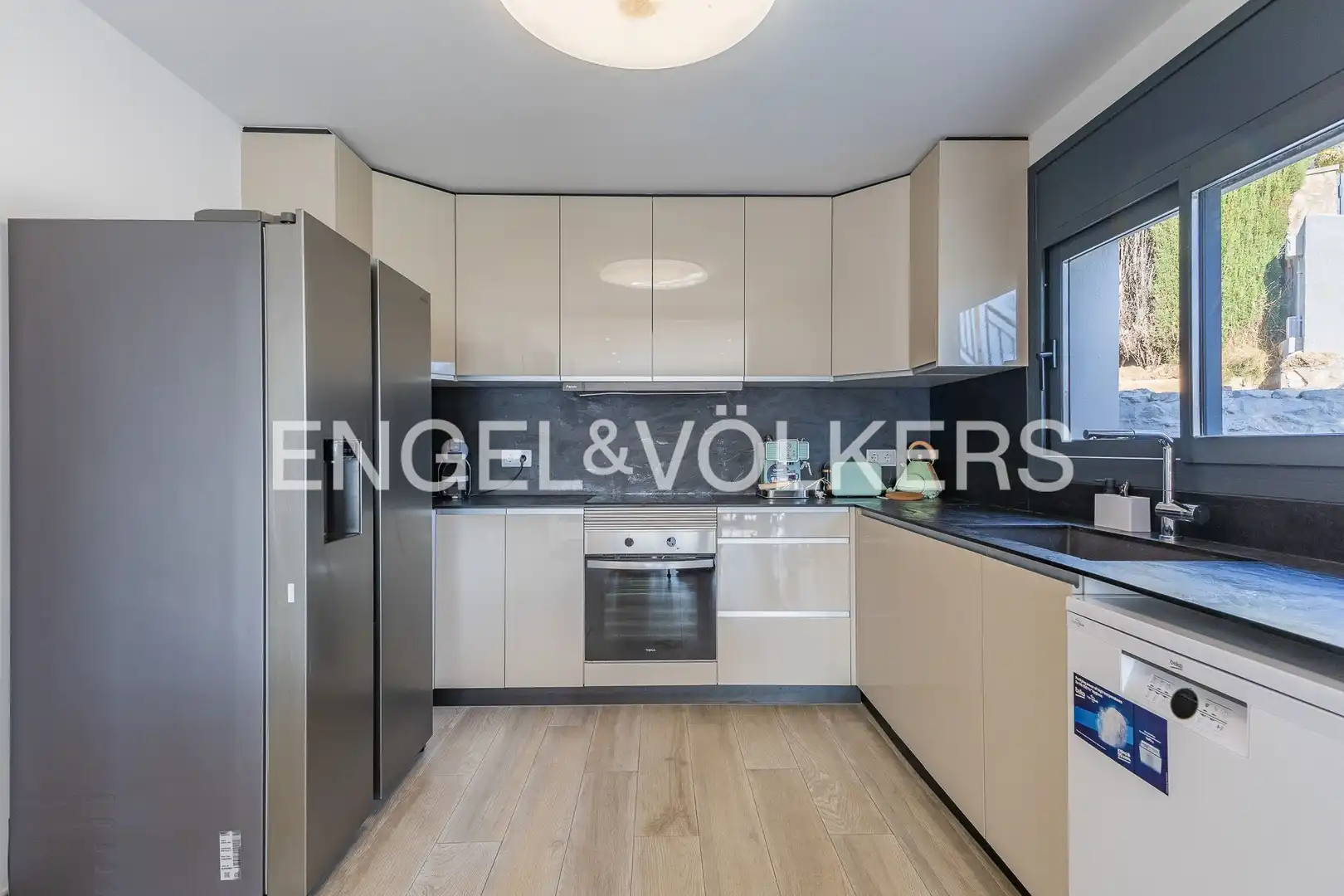 Kitchen of Houses for rent in Santa Susanna  with Air Conditioner, Heating and Private garden