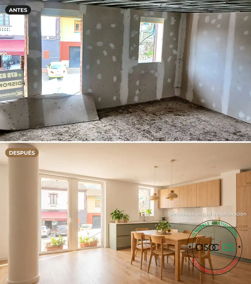 Cocina de Casa o chalet en venta en Aller, Asturias