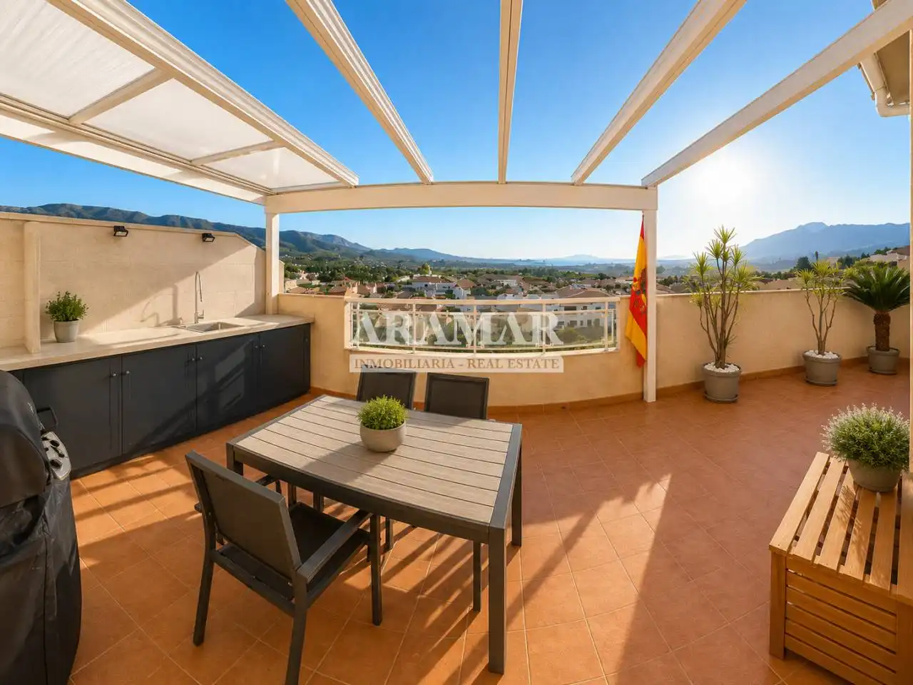 Terrace of Duplexes for sale in Pego  with Air Conditioner, Heating and Storage room