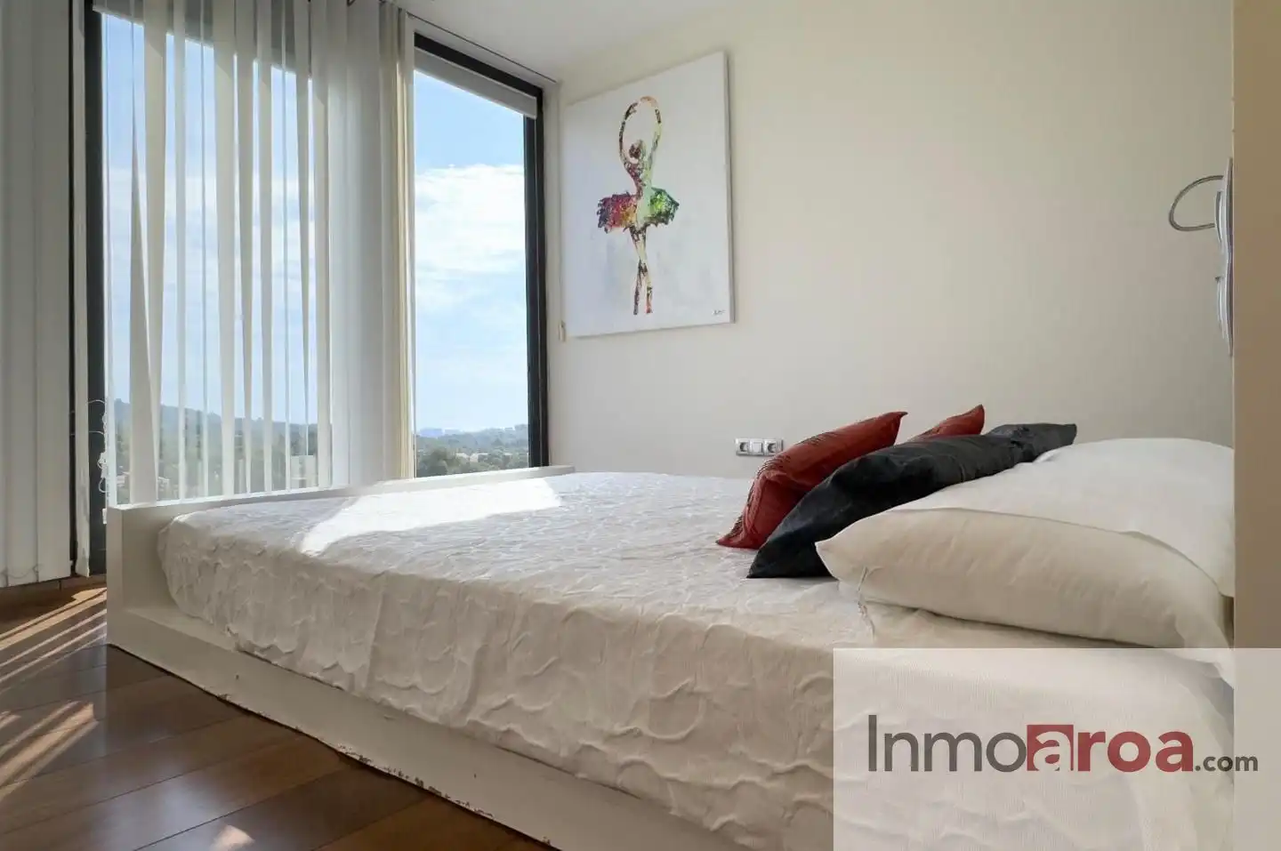 Dormitori de Casa o xalet de lloguer en Benicasim / Benicàssim amb Aire condicionat, Calefacció i Jardí privat