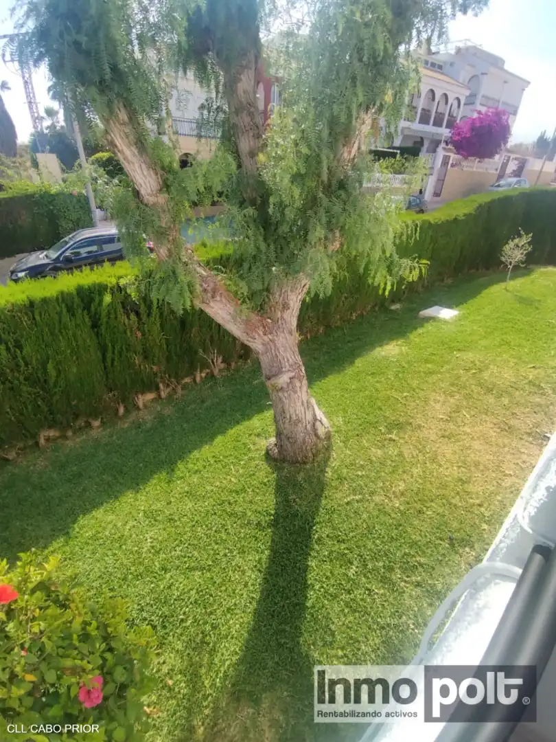 Jardín de Estudio de alquiler en Mazarrón con Aire acondicionado, Amueblado y Horno