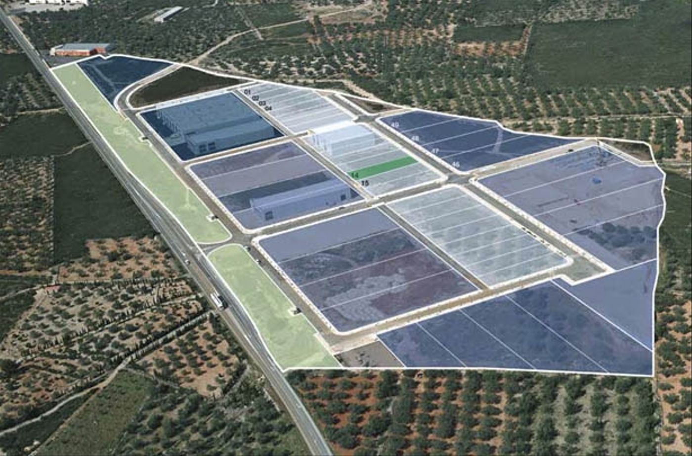 Jardí de Terreny industrial en venda en La Sénia