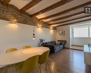 Living room of Flat to rent in  Barcelona Capital  with Air Conditioner, Heating and Furnished