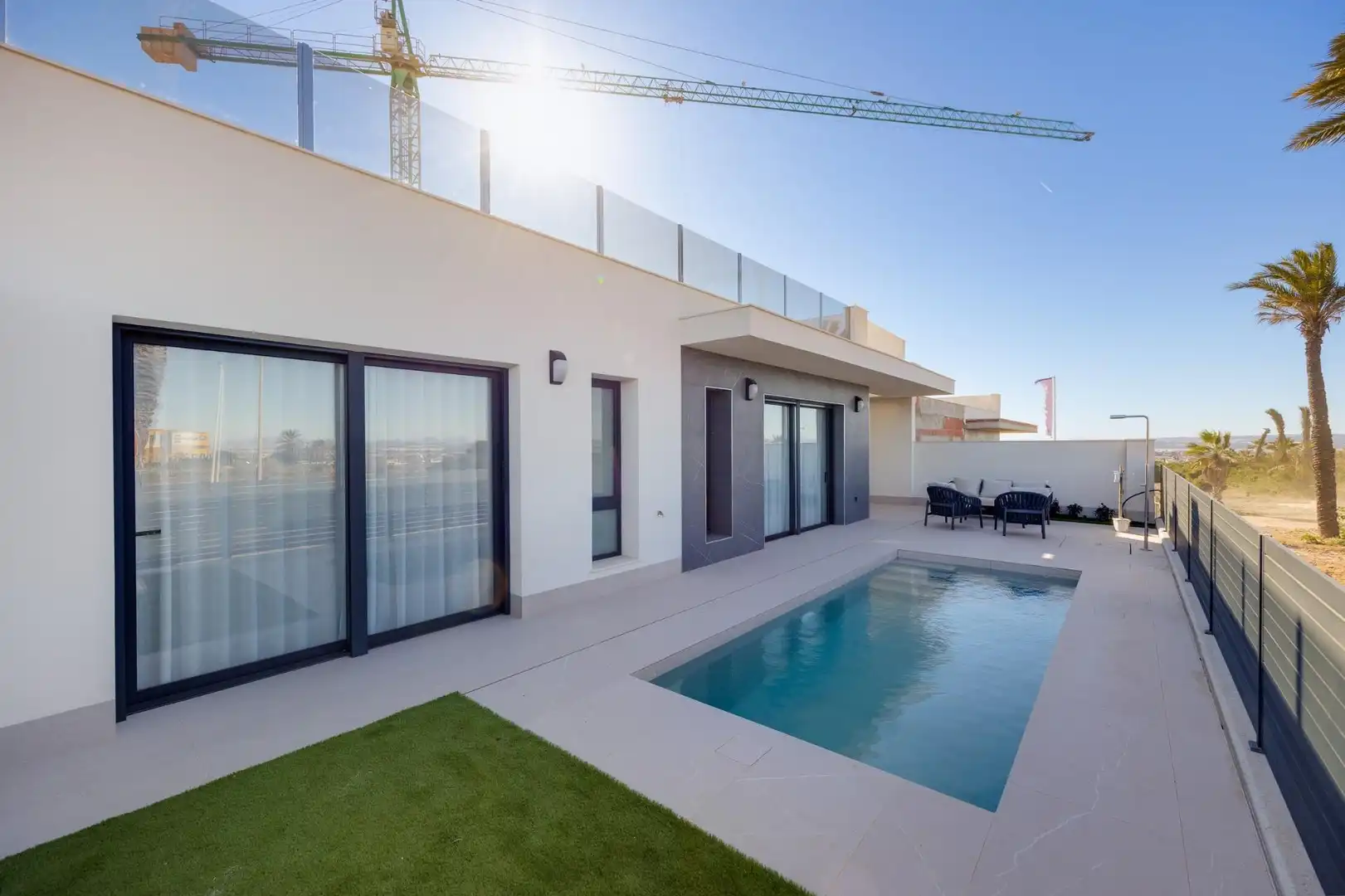 Villa mit Pool zum Verkauf in Nueva Torrevieja - Aguas Nuevas, imagen 4