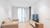 Living room of Flat to rent in  Barcelona Capital  with Air Conditioner, Heating and Furnished