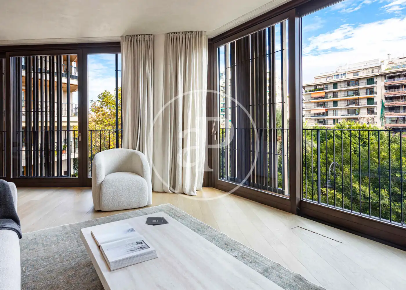 Sala d'estar de Pis en venda en  Palma de Mallorca amb Aire condicionat, Calefacció i Jardí privat