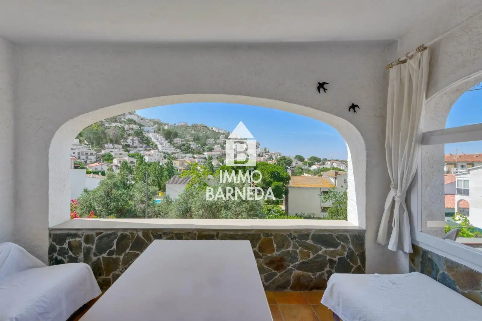 Exterior view of Flat for sale in Roses  with Heating, Terrace and Storage room