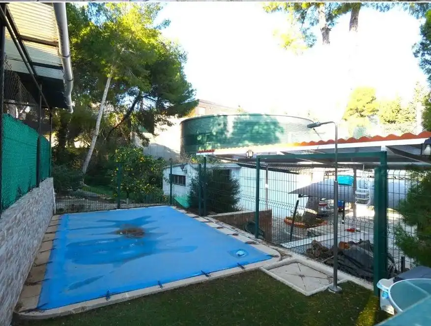 Schwimmbecken von Haus oder Chalet zum Verkauf in Las Torres de Cotillas mit Klimaanlage, Heizung und Privatgarten