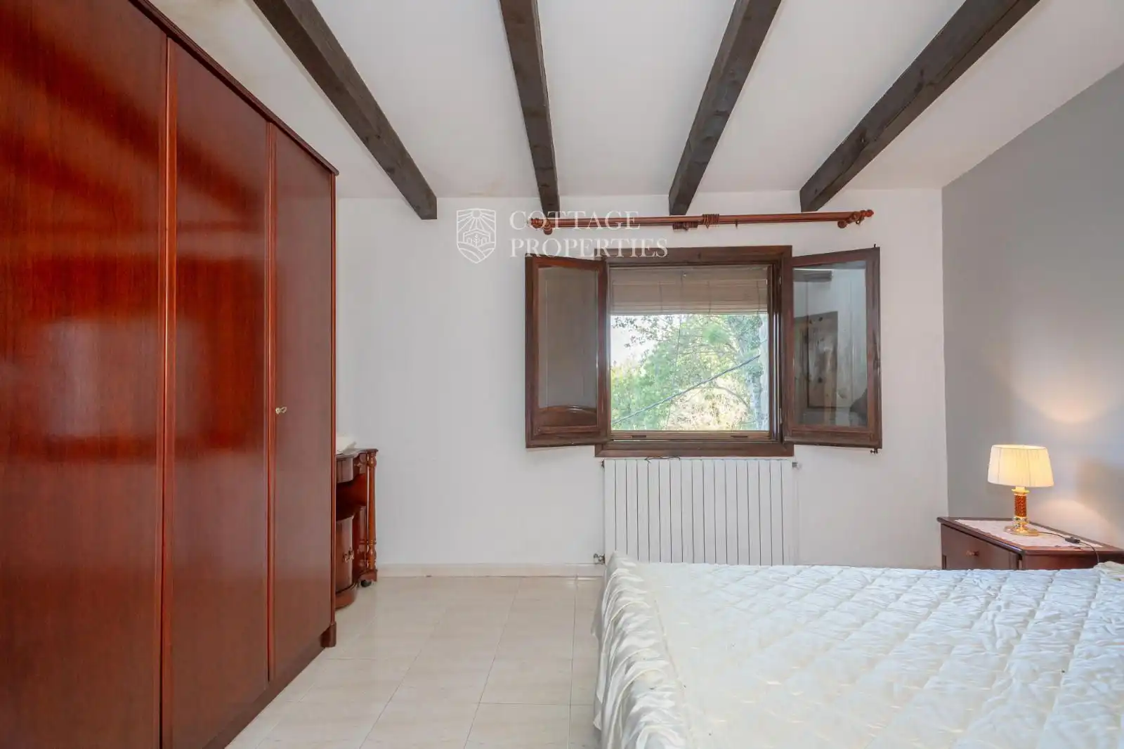 Habitación de Finca rústica en venta en Sant Miquel de Campmajor con Calefacción y Piscina